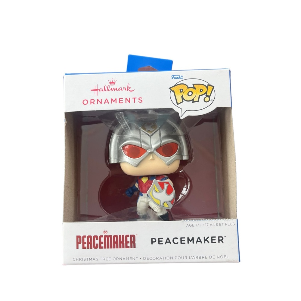 Hallmark Ornaments 2023 Funko Pop! DC Comics Peacemaker Christmas Tree Ornament